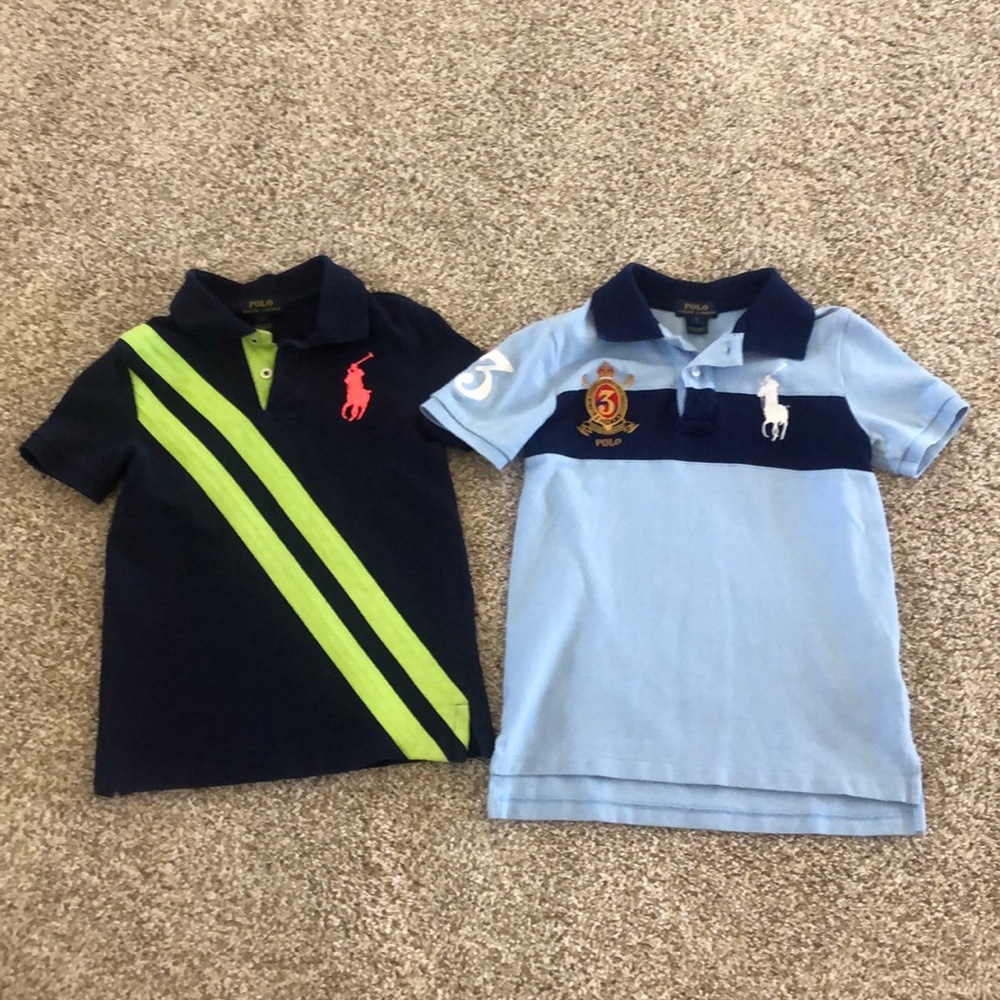2 Boyd Polo rugby shirts size 7